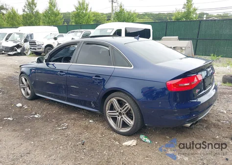 2013 Audi S4 3.0T Premium Plus из США, поврежденный, VIN WAUBGAFL1DA213984